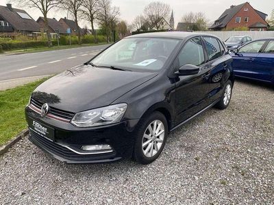 Gebraucht VW Polo LOUNGE 90 PS (66 kW) 2016 Schwarz Limousine
