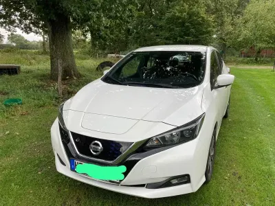 Brugt Nissan Leaf Acenta 110 kW (150 HK) 2022 Hvid Hatchback