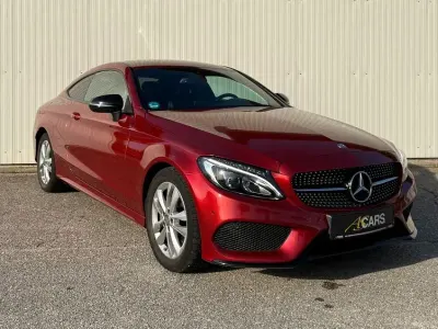 Gebraucht Mercedes C180 AMG line 156 PS (114 kW) 2016 Rot Coupé