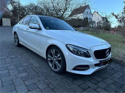 gebraucht Mercedes C220 BlueTec Limousine Automatik PANORAMA DACH