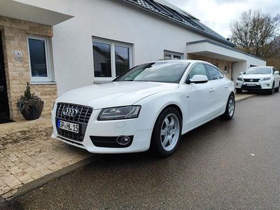 Gebraucht Audi A5 Sportback S-Line 179 PS (131 kW) 2010 Weiß Kleinwagen