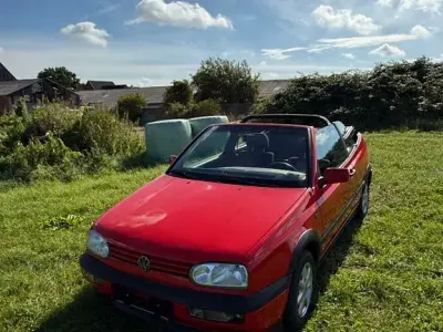 Gebraucht VW Golf Cabriolet Comfortline 75 PS (55 kW) 1998 Rot Cabrio