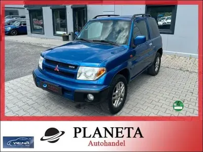 Gebraucht Mitsubishi Pajero 129 PS (94 kW) 2002 Blau SUV