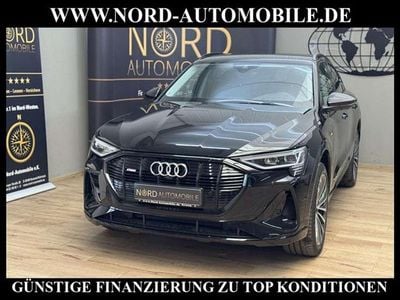 Gebraucht Audi e-tron S-Line 300 kW (408 PS) 2022 Mythosschwarz metall (metallic) SUV