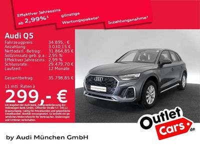 Gebraucht Audi Q5 S-Line 204 PS (150 kW) 2022 Daytonagrau perleffekt SUV