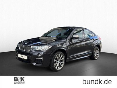 gebraucht BMW X4 X4 M40M40i Sportpaket Bluetooth HUD Navi Vollleder Klima PDC el. Fenster