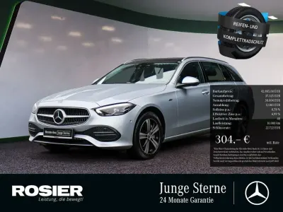 Gebraucht Mercedes C300 197 PS (144 kW) 2025 Silber / hightechsilber (metallic) Kombi