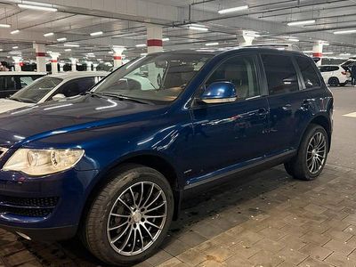 Usata VW Touareg 240 CV (176 kW) 2008 Blu SUV