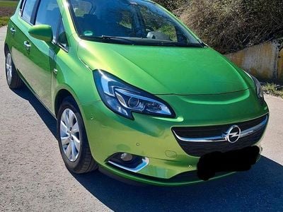 Gebraucht Opel Corsa Innovation 101 PS (74 kW) 2016 Grün Kleinwagen