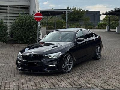 Begagnad BMW 520 Sport Line 190 HK (139 kW) 2018 Svart Sedan
