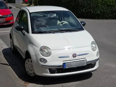 Gebraucht Fiat 500 Pop 69 PS (50 kW) 2009 Weiß Cabrio