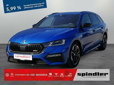 Gebraucht Skoda Octavia RS 200 PS (147 kW) 2021 Raceblau metallic Kombi