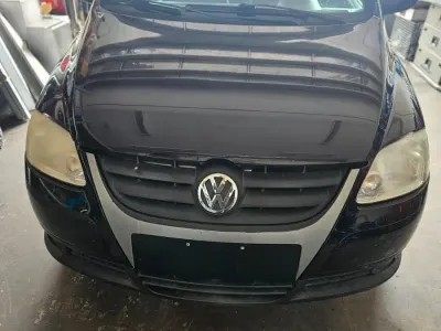 Gebraucht VW Fox 54 PS (39 kW) 2008 Schwarz Kleinwagen
