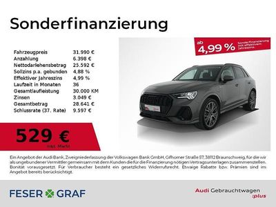 Chronosgrau metallic Gebraucht 2022 Audi Q3 S-Line SUV | 31.990 € (Guter Preis)