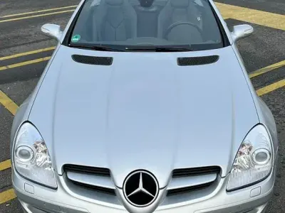 Gebraucht Mercedes SLK200 163 PS (119 kW) 2005 Silber Cabrio