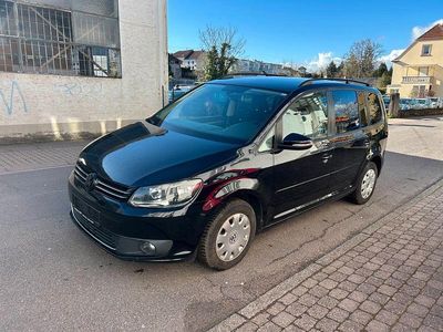 Gebraucht VW Touran Comfortline 105 PS (77 kW) 2011 Schwarz Van / Kleinbus