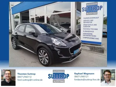 Gebraucht Ford Puma Titanium X 125 PS (91 kW) 2020 Obsidianschwarz SUV