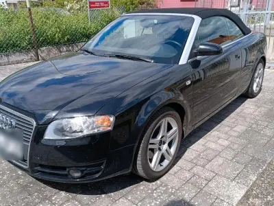 Gebraucht Audi A4 Cabriolet 163 PS (119 kW) 2006 Schwarz Cabrio