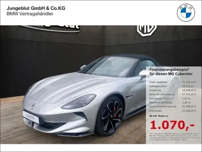 Neu MG Cyberster 375 kW (510 PS) 2026 Silber Cabrio