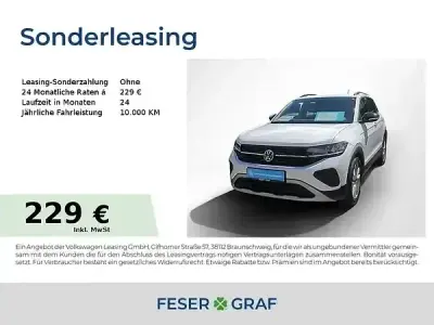 Gebraucht VW T-Cross Goal 116 PS (85 kW) 2025 Weiß SUV