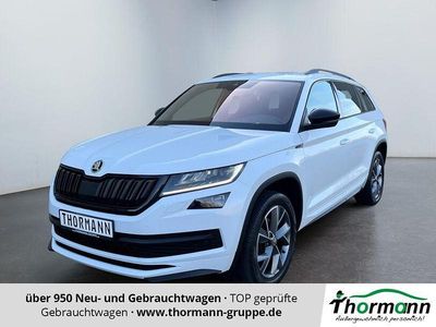 Moonweiss Gebraucht 2019 Skoda Kodiaq SportLine SUV | 22.669 € (Fairer Preis)