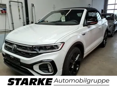 Gebraucht VW T-Roc Cabriolet Style 150 PS (110 kW) 2023 Pure white schwarz Cabrio