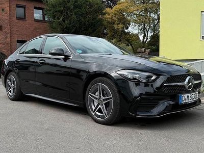 Schwarz Gebraucht 2023 Mercedes C300e AMG Limousine | 39.800 € (Fairer Preis)