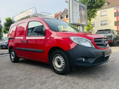 Gebraucht Mercedes Citan 108 75 PS (55 kW) 2015 Rot Van / Kleinbus