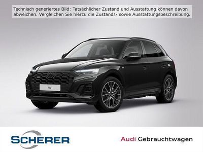 Mythosschwarz metallic (metallic) Gebraucht 2023 Audi Q5 Business SUV | 49.480 € (Teuer)