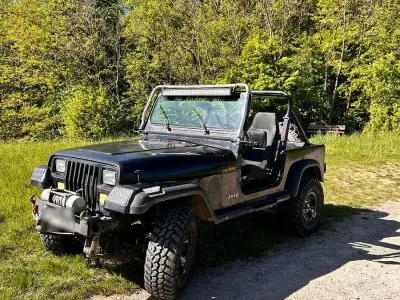 Gebraucht Jeep Wrangler 184 PS (135 kW) 1995 Schwarz SUV