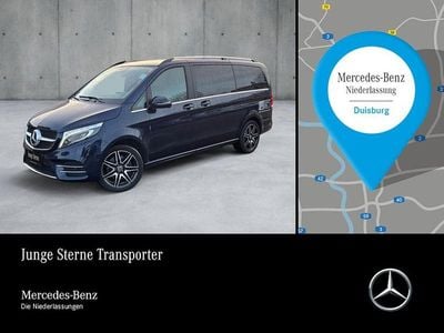 Blau Gebraucht 2021 Mercedes V250 Avantgarde Edition Van / Kleinbus | 51.980 € (Fairer Preis)