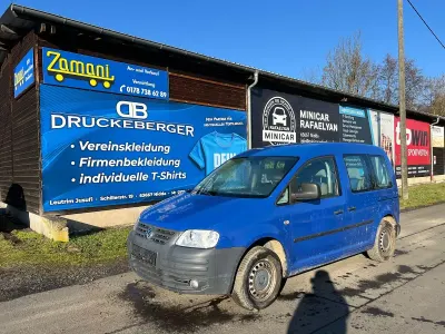 Gebraucht VW Caddy 109 PS (80 kW) 2009 Blau Van / Kleinbus