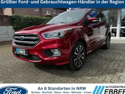 Brugt Ford Kuga ST-Line 150 HK (110 kW) 2017 Rød SUV