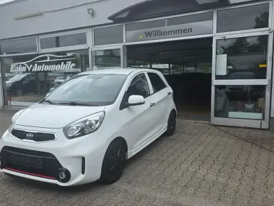 Gebraucht Kia Picanto Spirit 84 PS (61 kW) 2015 Weiß Kleinwagen