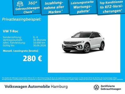 Gebraucht VW T-Roc R-line 150 PS (110 kW) 2025 0q pure white SUV