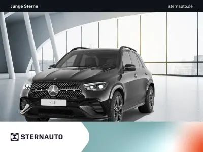 Gebraucht Mercedes GLE350 AMG line 333 PS (244 kW) 2023 Metalliclack obsidianschwarz SUV