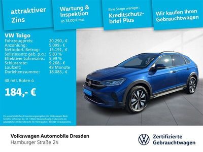 Gebraucht VW Taigo Life 110 PS (80 kW) 2024 Reef blue metallic SUV