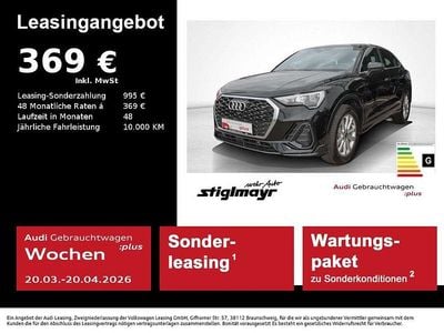 Gebraucht Audi Q3 Sportback 190 PS (139 kW) 2025 Mythosschwarz metallic (metallic) SUV
