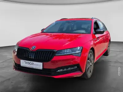 Gebraucht Skoda Superb SportLine 200 PS (147 kW) 2022 Rot metallic Kombi