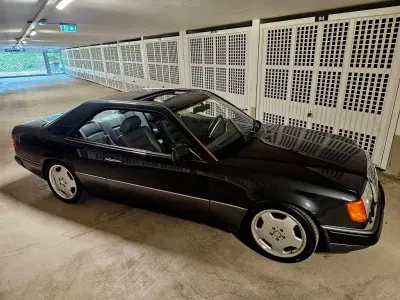 Brugt Mercedes 320 220 HK (161 kW) 1993 Sort Coupe