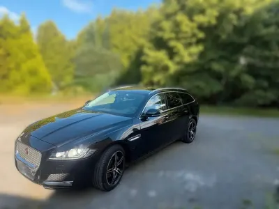 Occasion Jaguar XF Sportbrake R-Sport 250 PK (183 kW) 2019 Zwart Stationwagen