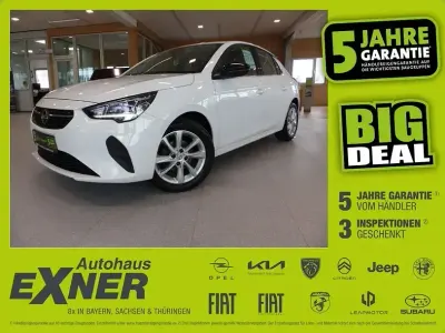 Gebraucht Opel Corsa Elegance 75 PS (55 kW) 2023 Jade weiss Kleinwagen