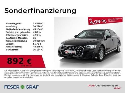 Usata Audi A8 Ambiente 286 CV (210 kW) 2023 Nero Berlina