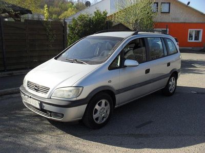 Second-hand Opel Zafira 125 CP (91 kW) 2002 Argintiu Monovolum