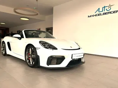 Gebraucht Porsche 718 Spyder 420 PS (308 kW) 2020 Weiß Cabrio