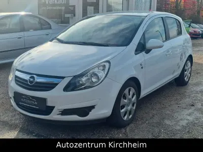 Używany Opel Corsa Edition 69 KM (50 kW) 2010 Biały Hatchback
