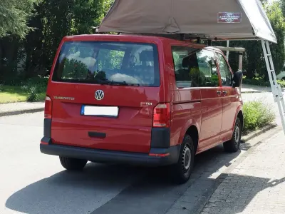 Gebraucht VW T6 84 PS (61 kW) 2017 Rot Van