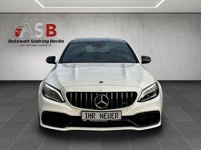 Gebraucht Mercedes C63S AMG AMG 510 PS (375 kW) 2021 Polarweiss  unilack Limousine