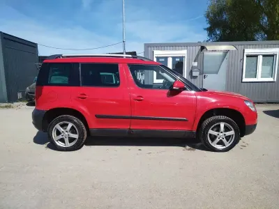 Używany Skoda Yeti Plus Edition 140 KM (102 kW) 2011 Czerwony SUV