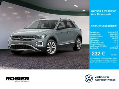 Gebraucht VW T-Roc Style 150 PS (110 kW) 2024 Blau / petroleum blue SUV